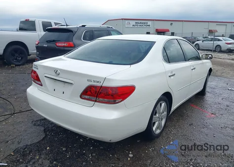 2006 Lexus Es 330 из США, поврежденный, VIN JTHBA30G265145989